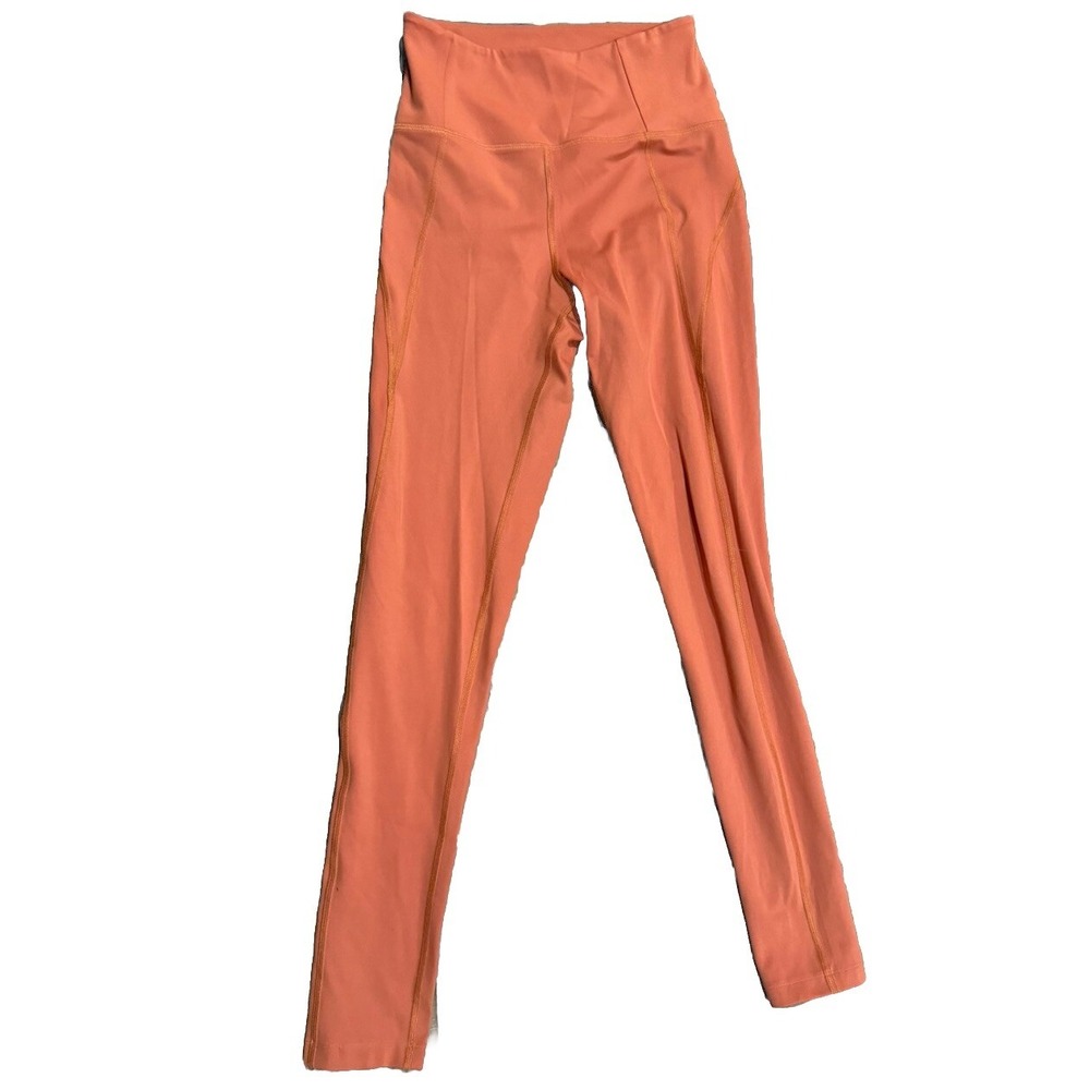New Girlfriend Collective Persimmon Orange High-Rise leggings 28,5in $75‎ size S